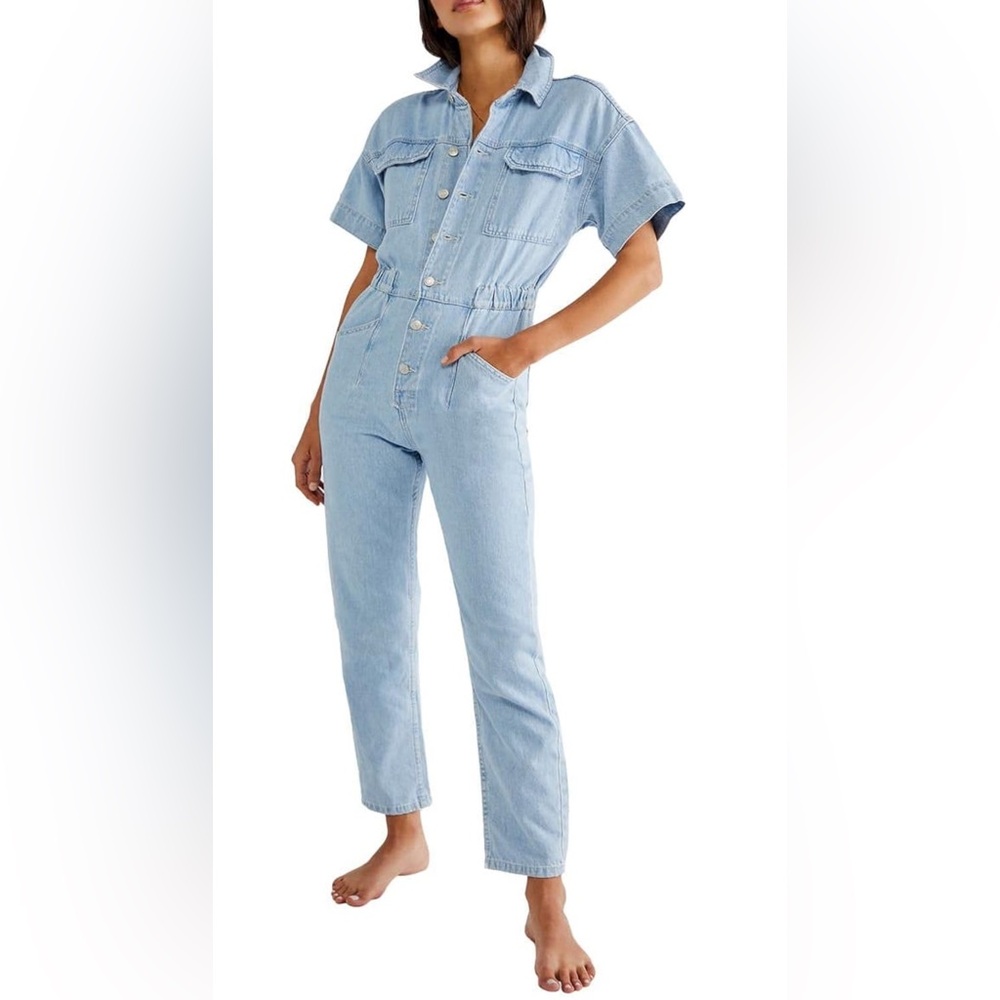 Free People Marci Jumpsuit- M - NWOT - never worn